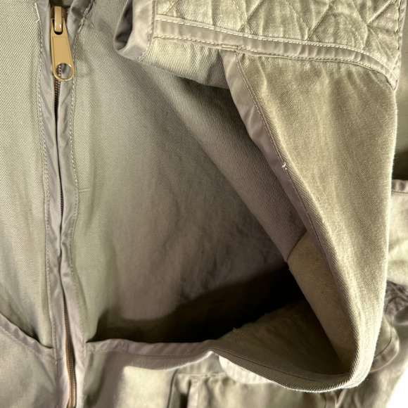 Avid Outdoor Hunting Vest Adult XXL 2XL Brown Zip Pockets Game Bag Tactical - Picture 9 of 10